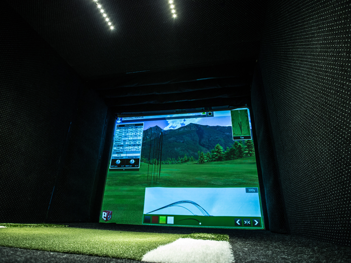 PGM's golf simulation lab.